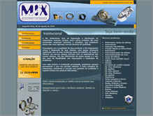 Tablet Screenshot of mixrolamentos.com.br